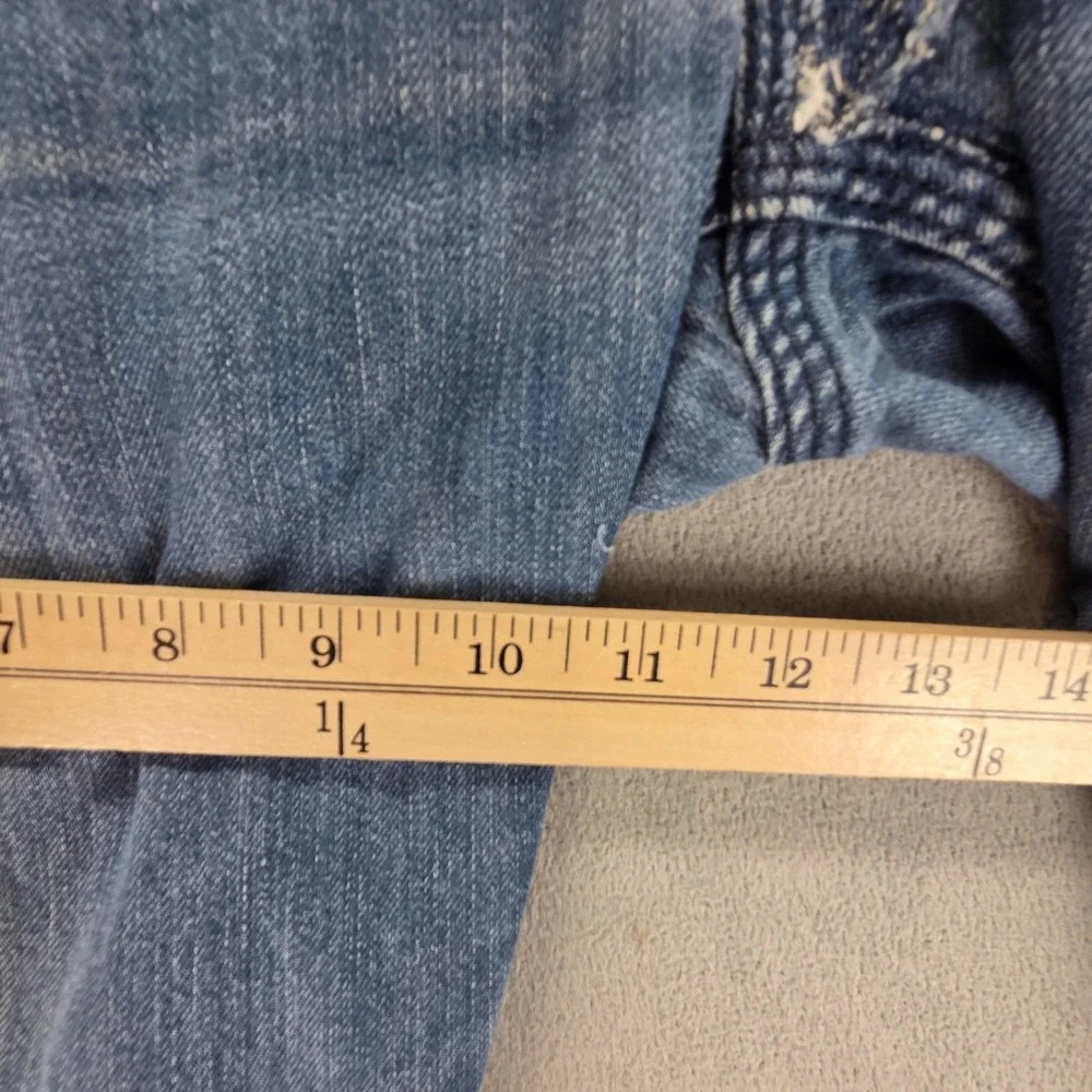 Vintage Levis Engineered Jeans Mens 34x34 Blue Buckle Back Button Fly